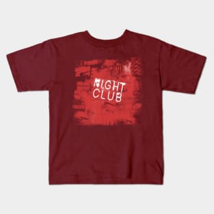 red night club design T Kids T-Shirt